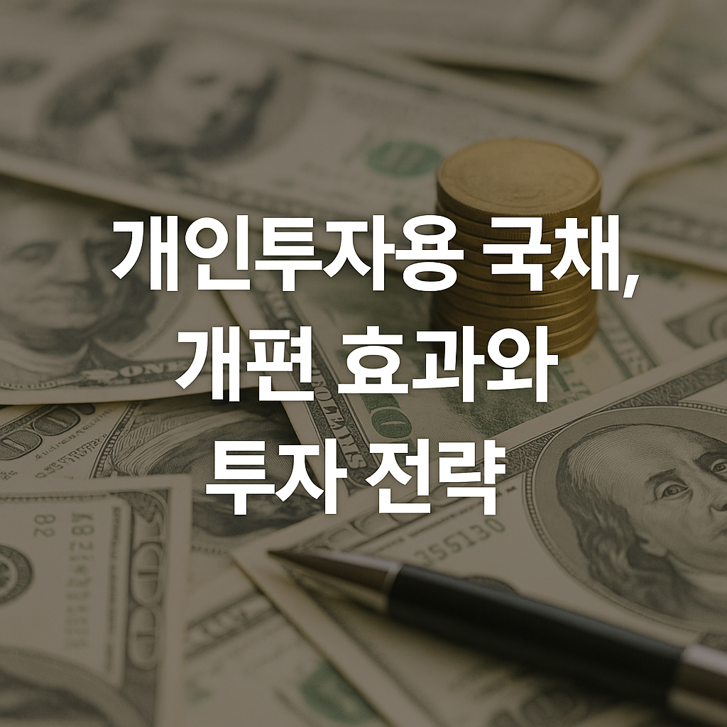 개인투자용 국채 개편효과