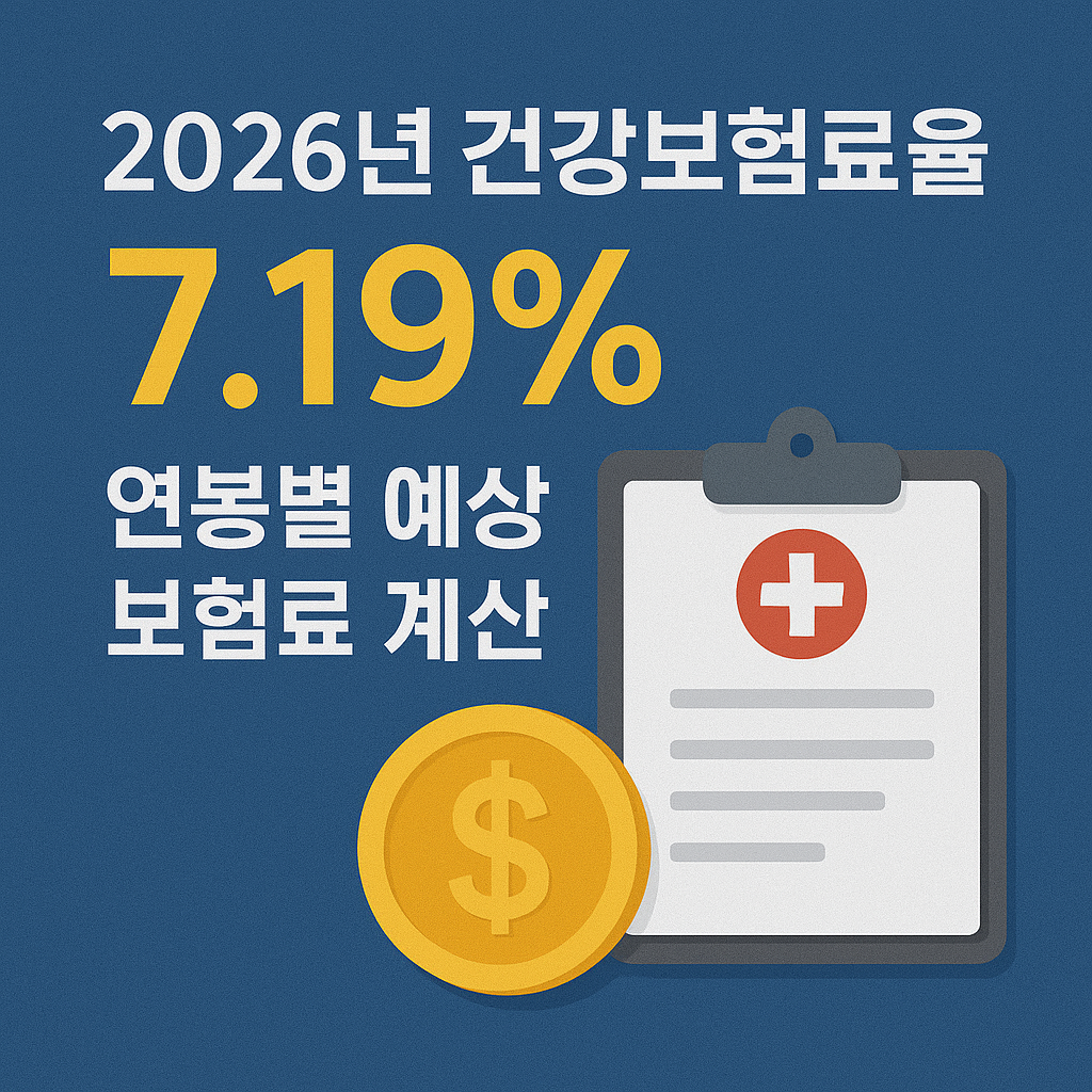 2026년 건강보험료율