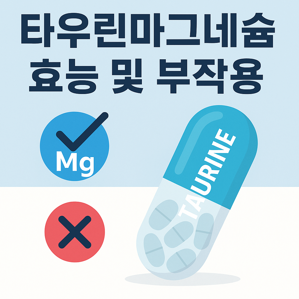 타우린 마그네슘
