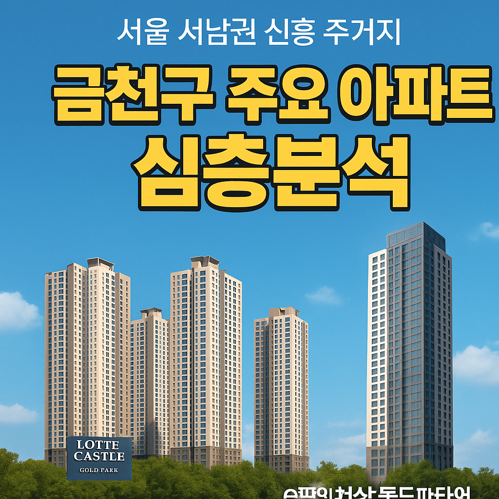 금천구 대장아파트