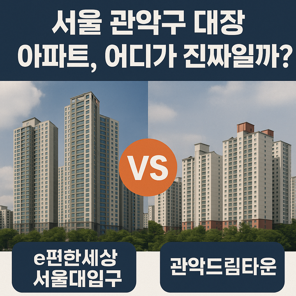 관악구 대장아파트