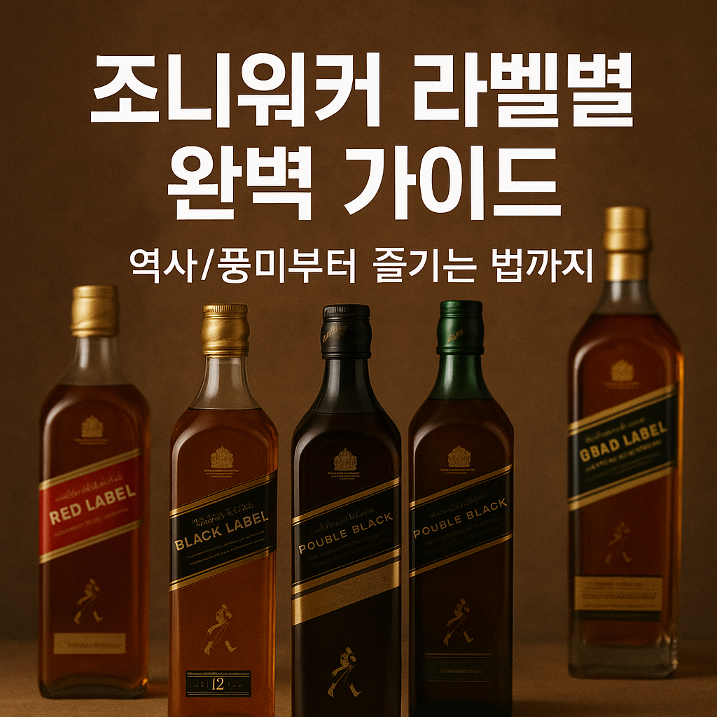 조니워커 라벨별