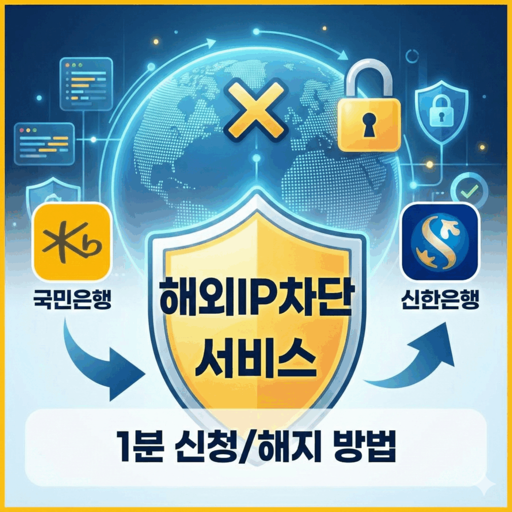 해외IP차단서비스 신청 해지