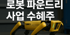 현대차 로봇 파운드리 사업 수혜주