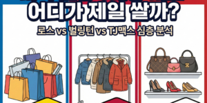 미국 쇼핑 3대장(로스, 벌링턴, TJ맥스)