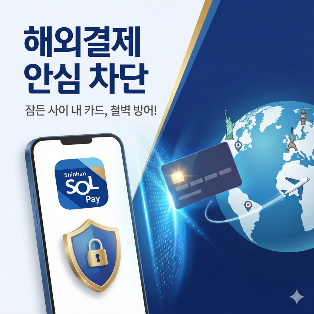 신한카드 해외결제 안심차단