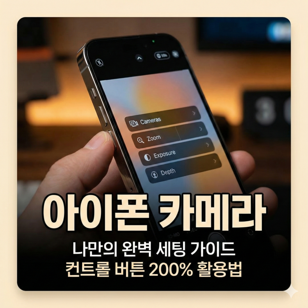 아이폰 카메라 컨트롤