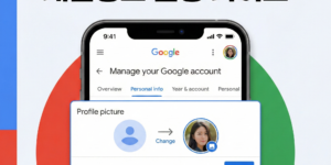 구글 프로필 변경